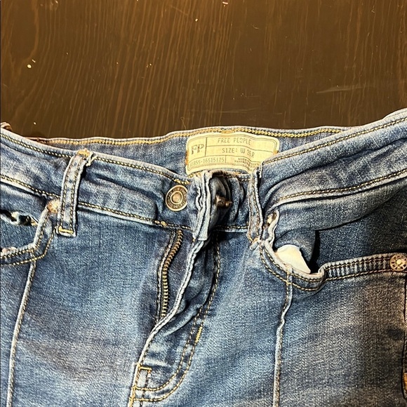 Free people Women's Blue Jeans - Picture 3 of 6